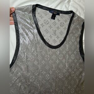 Metallic Monogram Jacquard Knit Top - Louis
Vuitton - Metallic